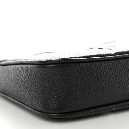 Louis Vuitton Empreinte Monogram Giant Mini Pochette Accessories Black 8 of 9
