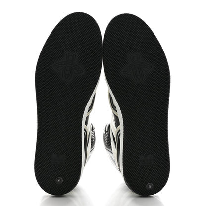 Gucci Evolution Fabric Mens Basket High Top Sneakers 11 Black White 5 of 9