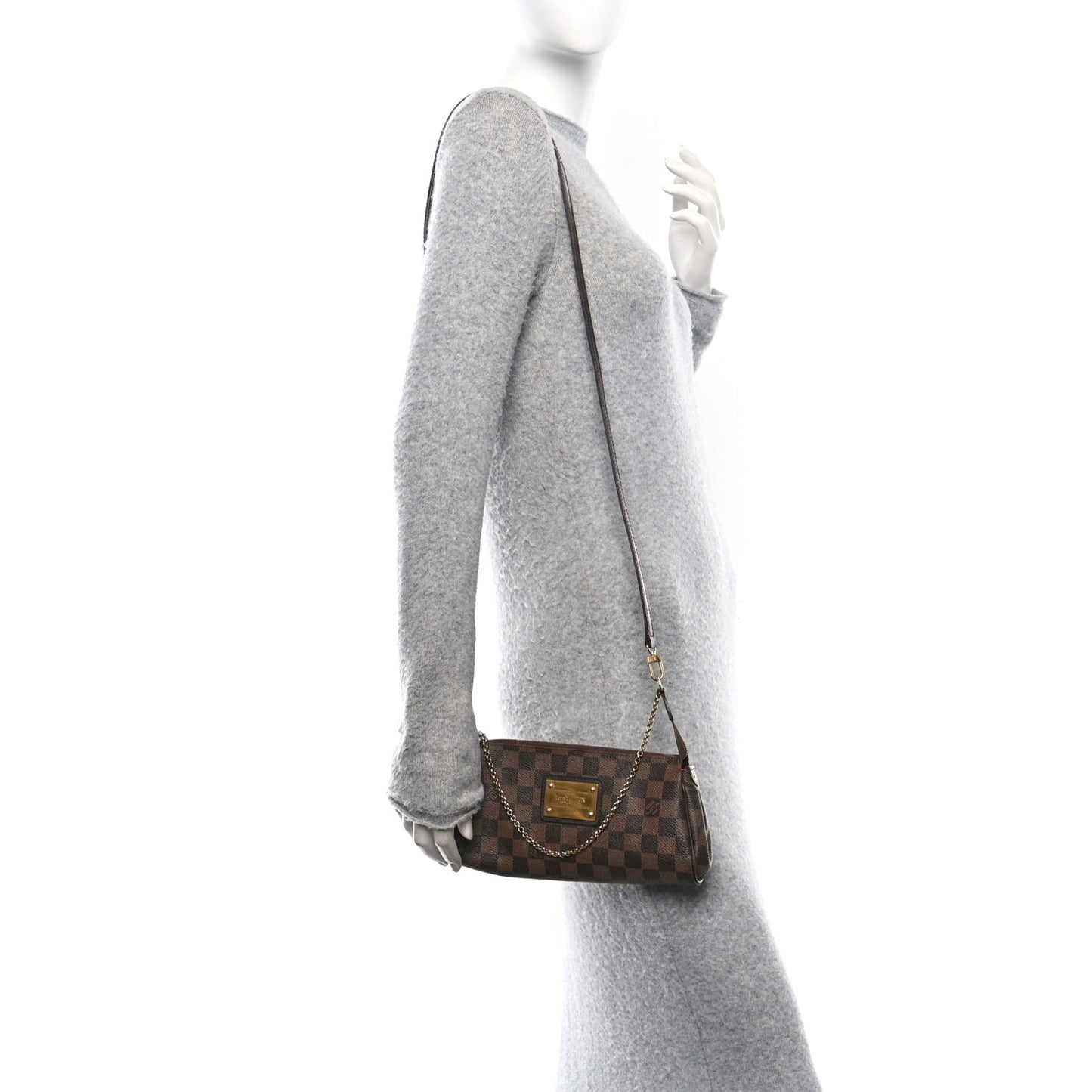 Damier Ebene Eva Clutch