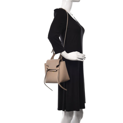 Celine Grained Calfskin Nano Belt Bag Light Taupe 2 of 10
