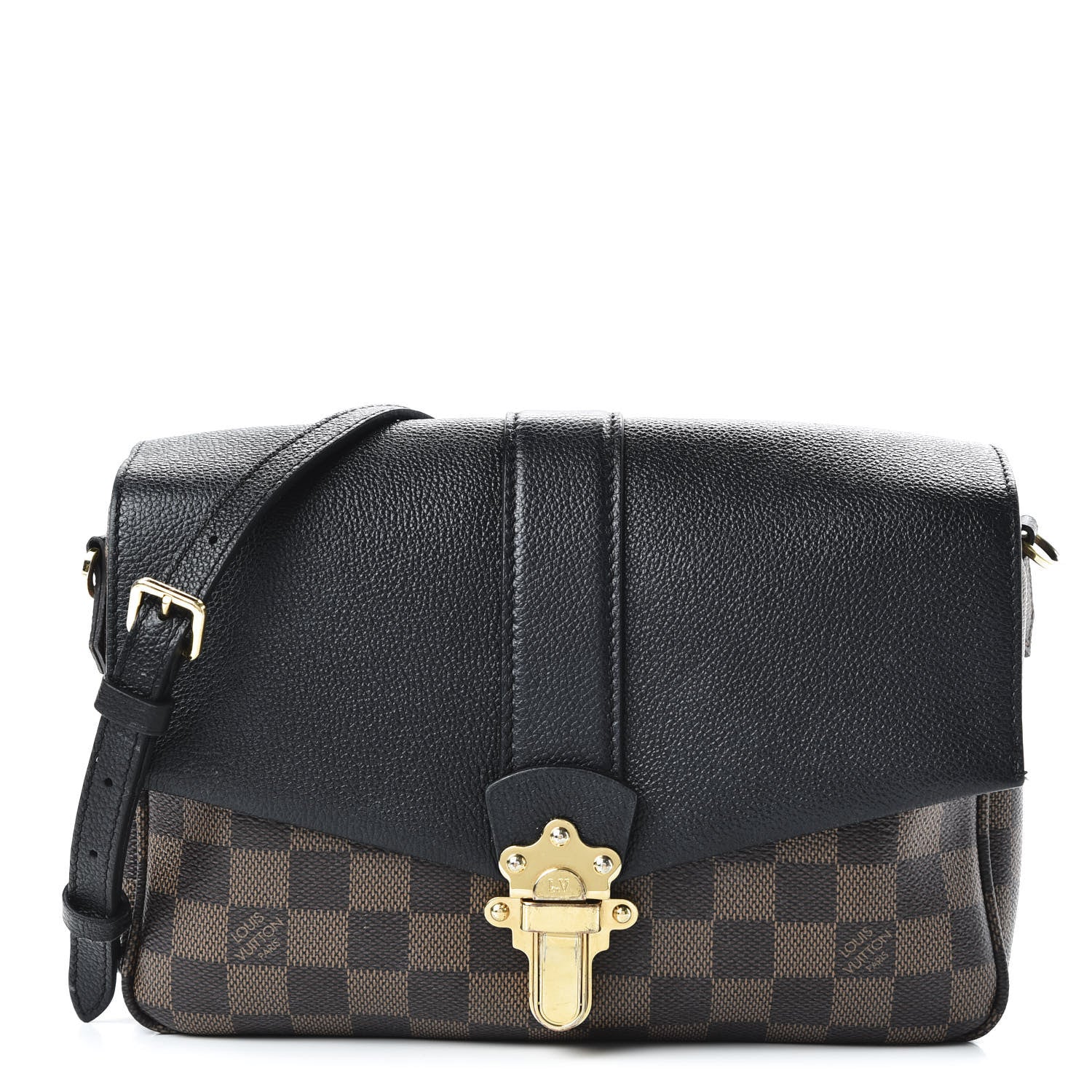 Louis Vuitton Damier Ebene Clapton Black 1 of 9