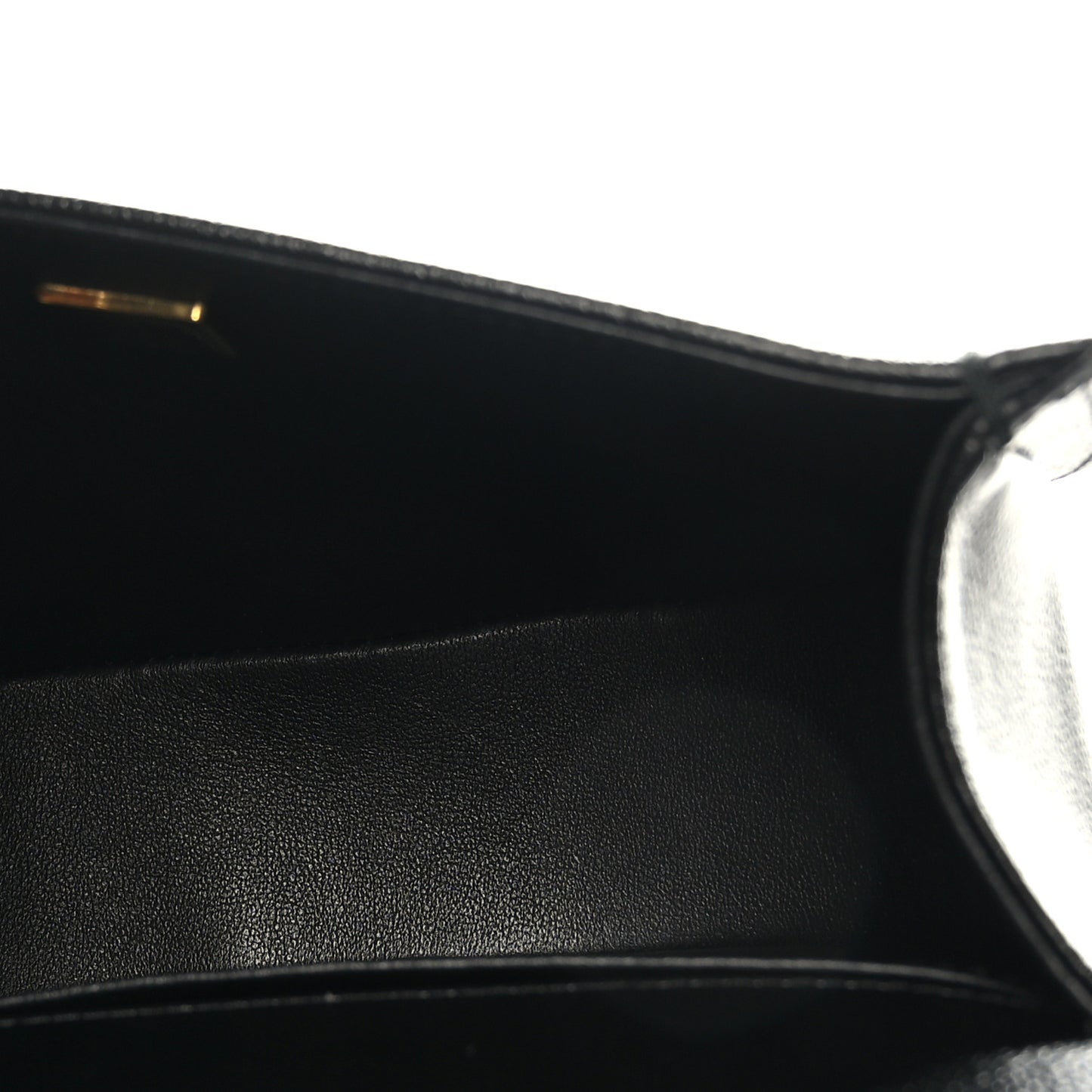 Caviar Quilted Small Boy Messenger Bag Black