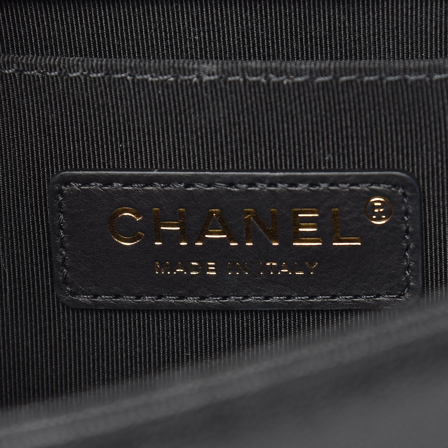 Chanel Caviar Chevron Quilted Small Boy Flap Black 8 of 11