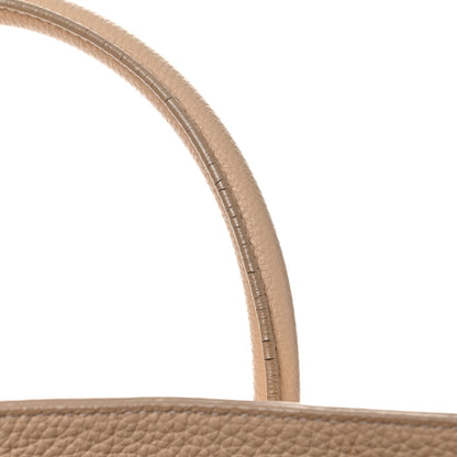 Saint Laurent Grained Calfskin Small Supple Sac De Jour Dark Beige 22 of 29