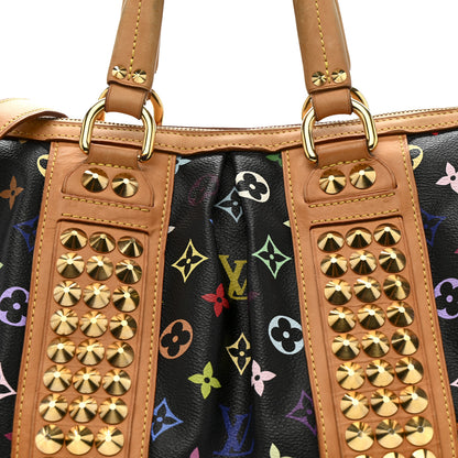 Louis Vuitton Monogram Multicolor Courtney MM Black 8 of 15