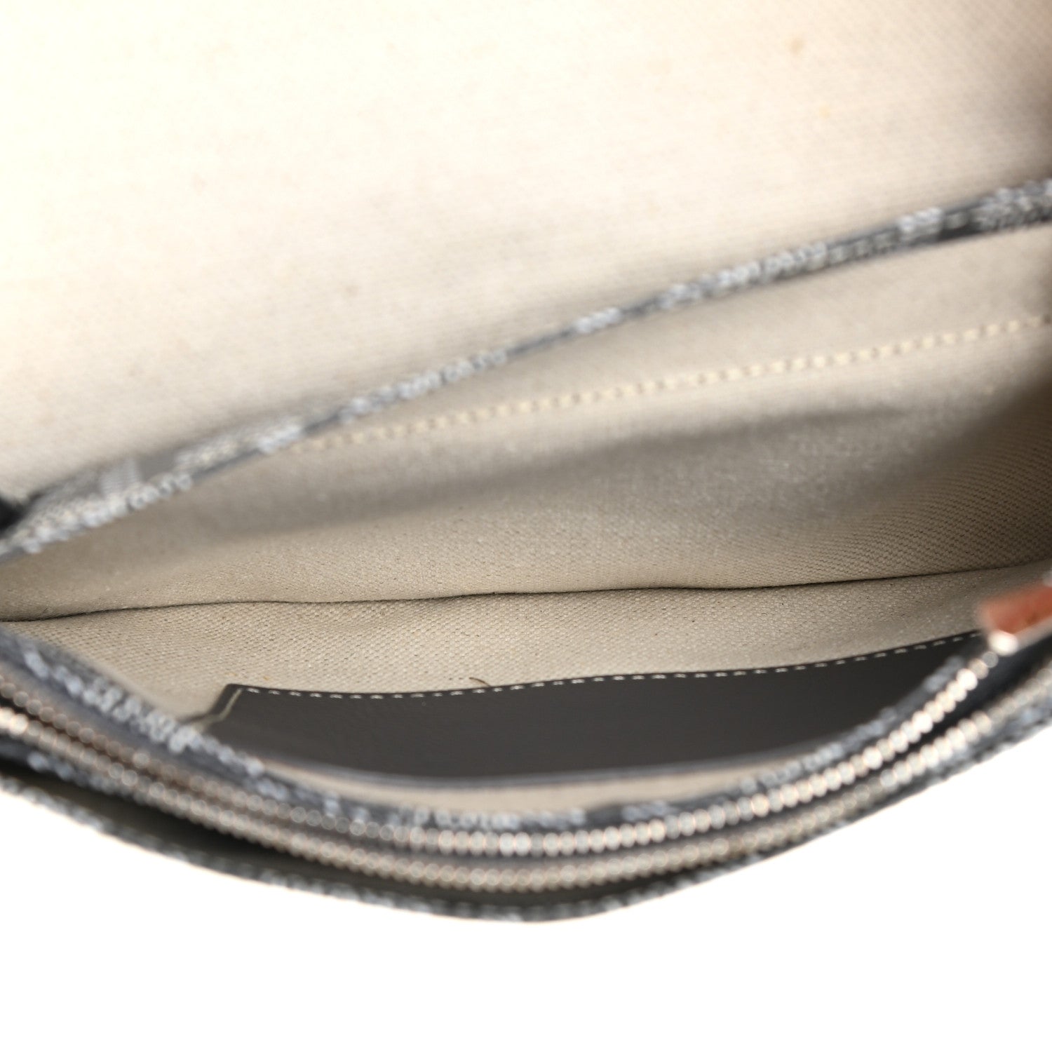 Goyard Goyardine Plumet Wallet Clutch Grey 5 of 10