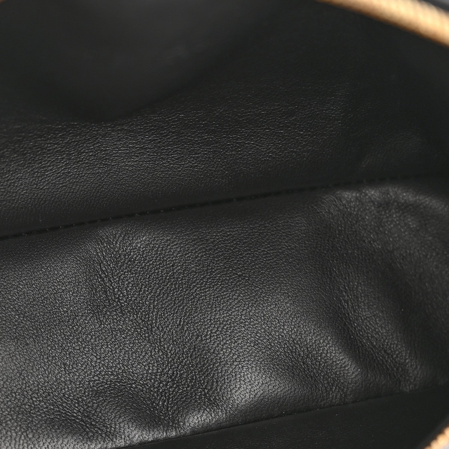 Loro Piana Grained Calfskin L19 Extra Pocket Pouch Black 5 of 10