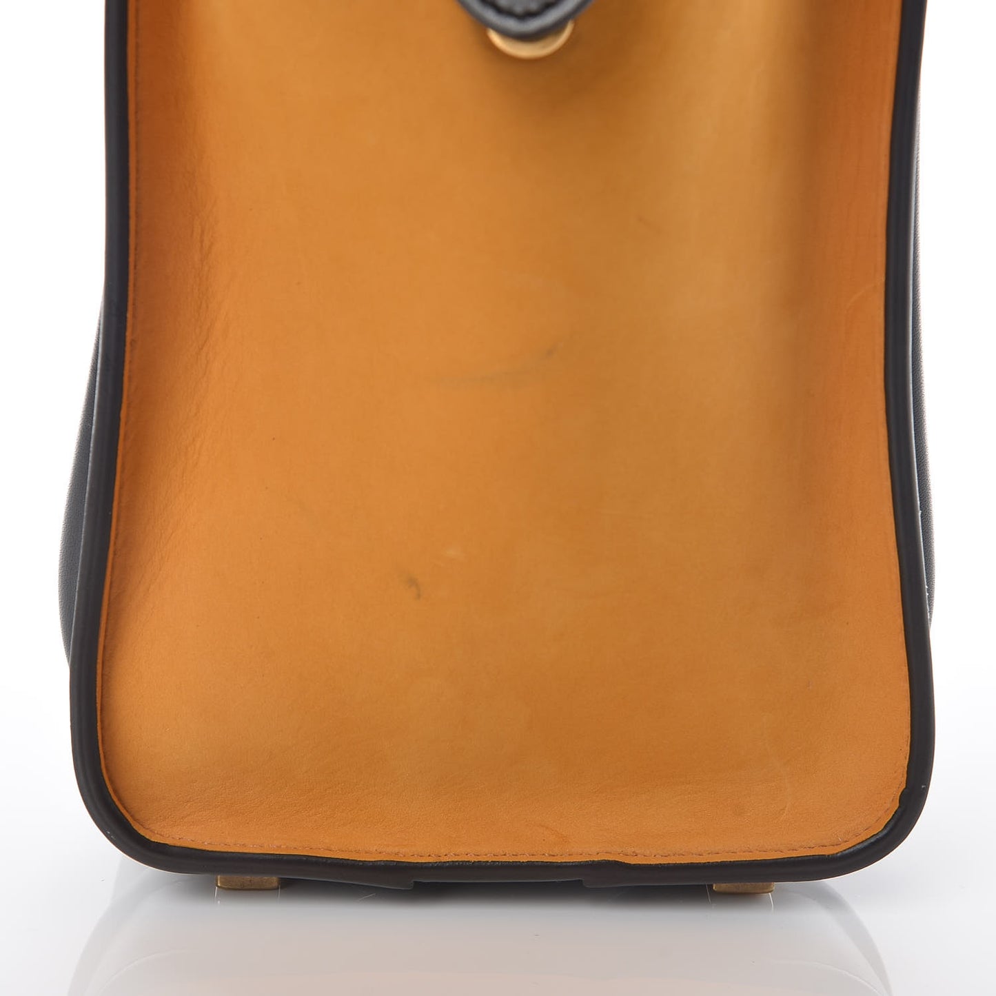 Baby Grained Calfskin Micro Tri-Color Luggage Chalk