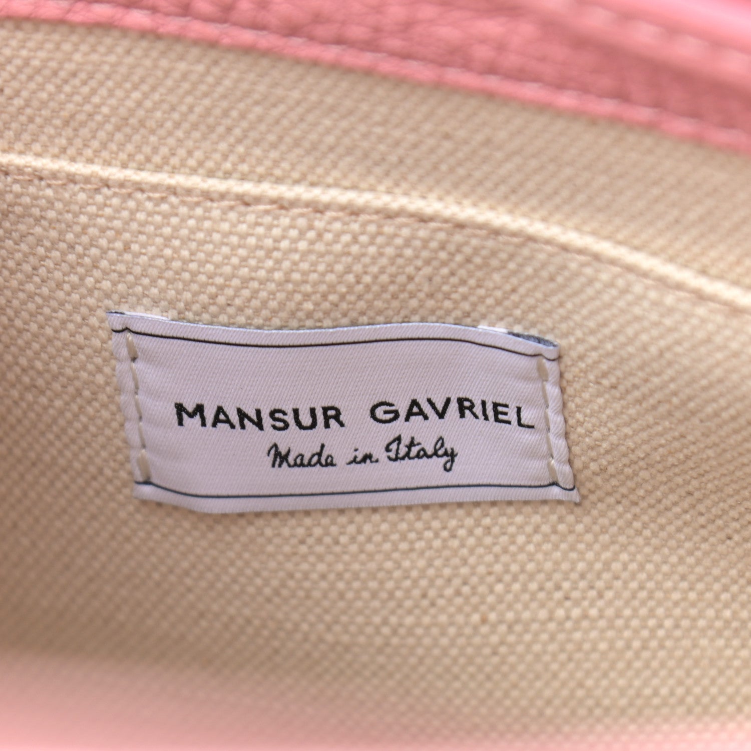 Mansur Gavriel Tumbled Calfskin Sun Bag Peony 6 of 12