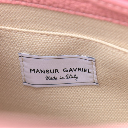 Mansur Gavriel Tumbled Calfskin Sun Bag Peony 6 of 12