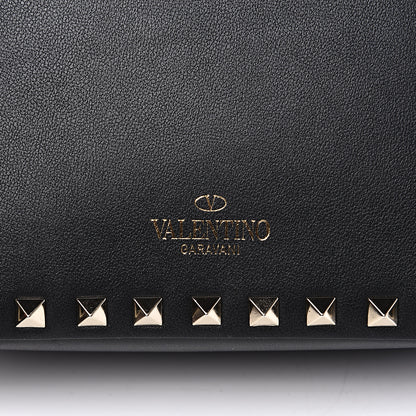 Valentino Garavani Calfskin Rockstud Camera Crossbody Bag Black 11 of 11