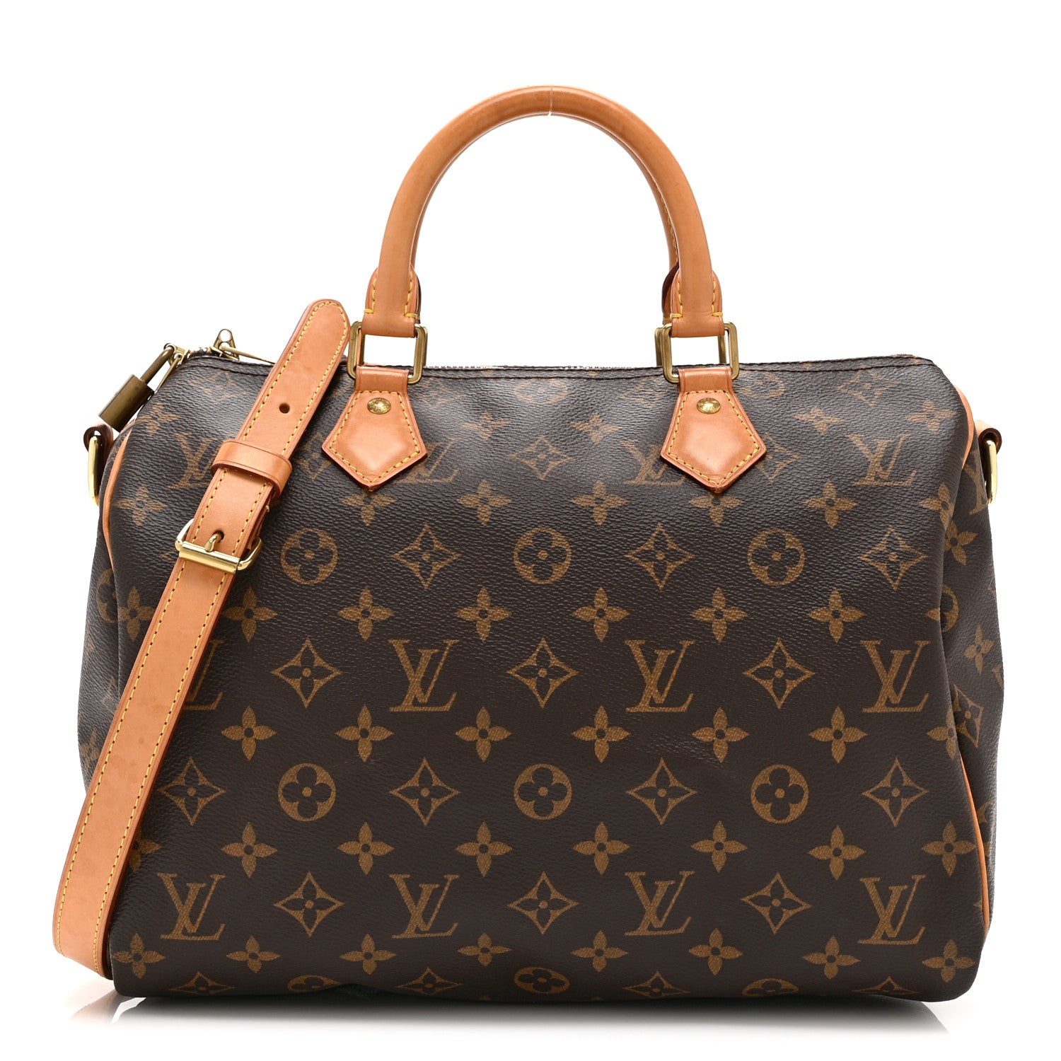 Louis Vuitton Monogram Speedy Bandouliere 30 1 of 12