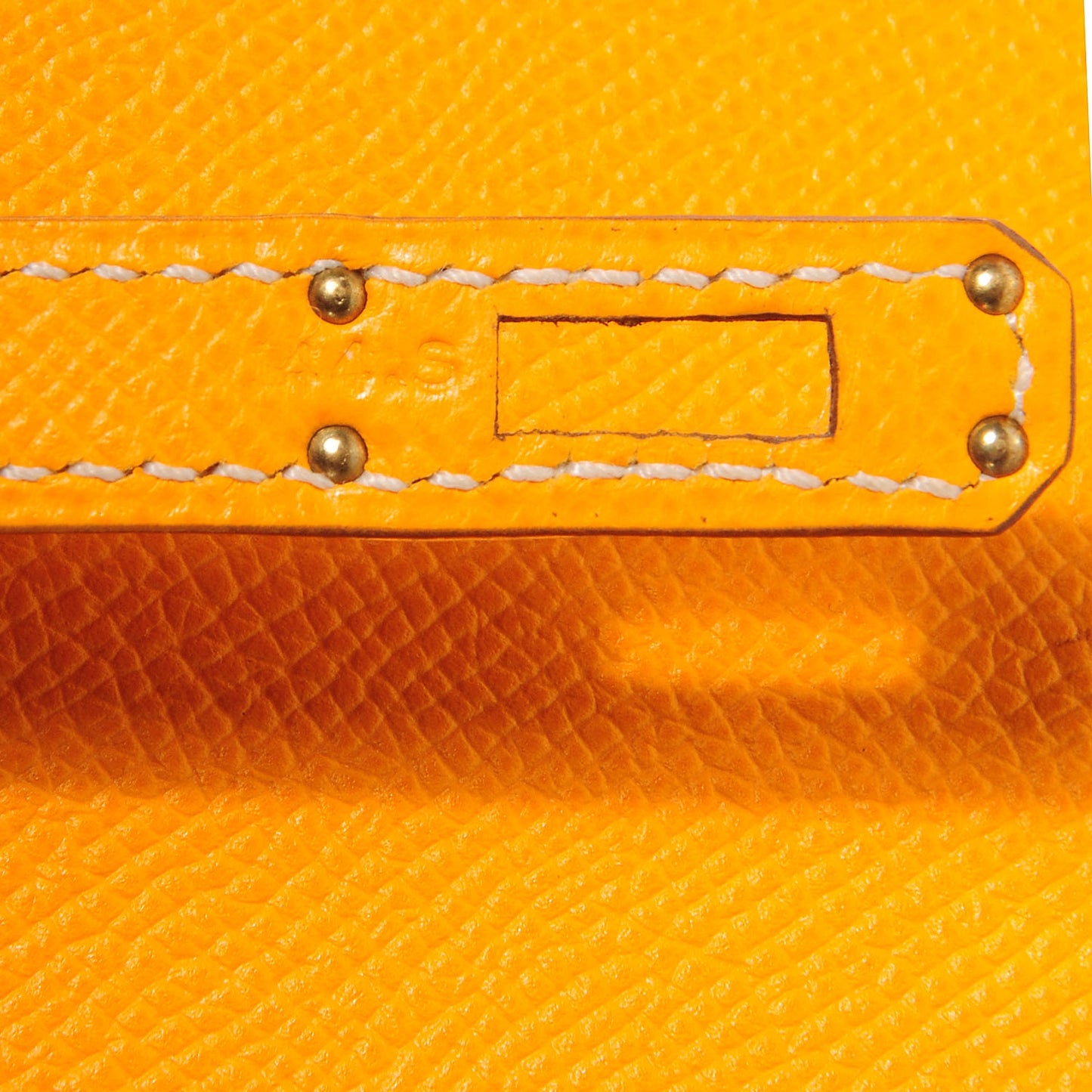 Epsom Candy Kelly Sellier 25 Jaune d'Or Feu
