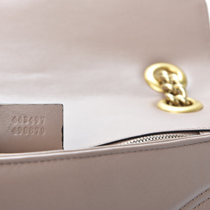 Gucci Calfskin Matelasse Small GG Marmont Shoulder Bag Porcelain Rose 8 of 9