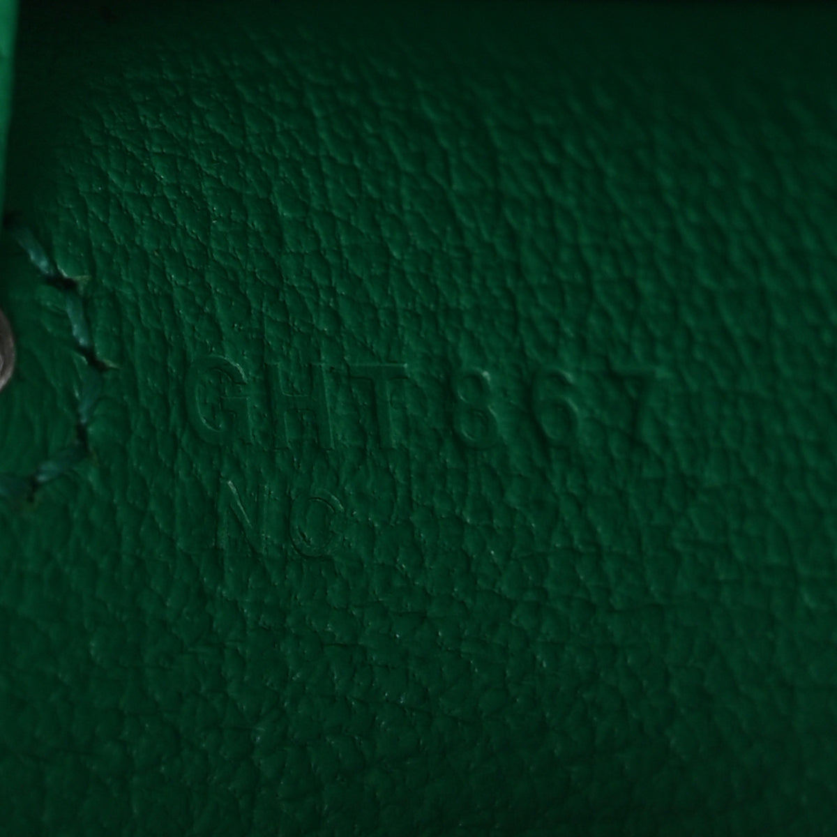 Hermes Chevre Chamkila Kelly Sellier 25 Menthe 7 of 11