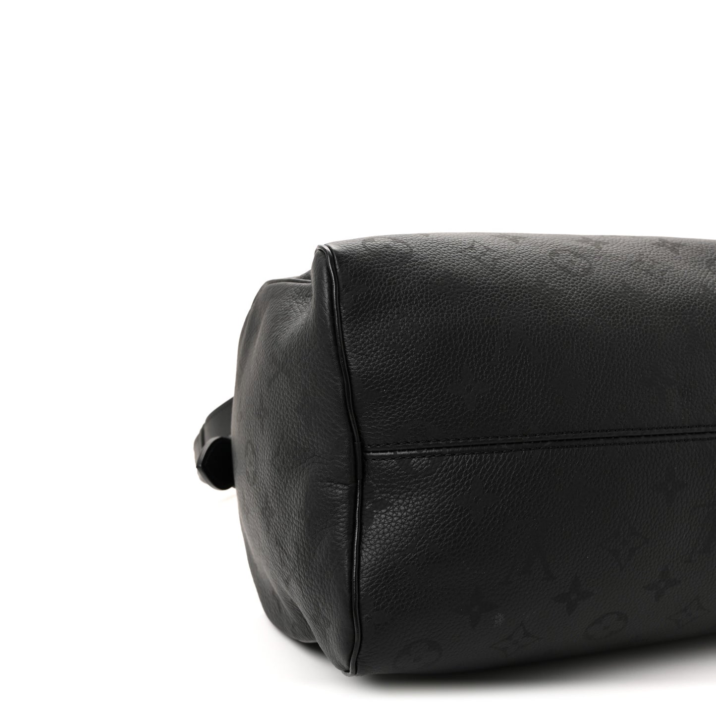 Calfskin Monogram Speedy P9 Bandouliere 30 Ultra Black