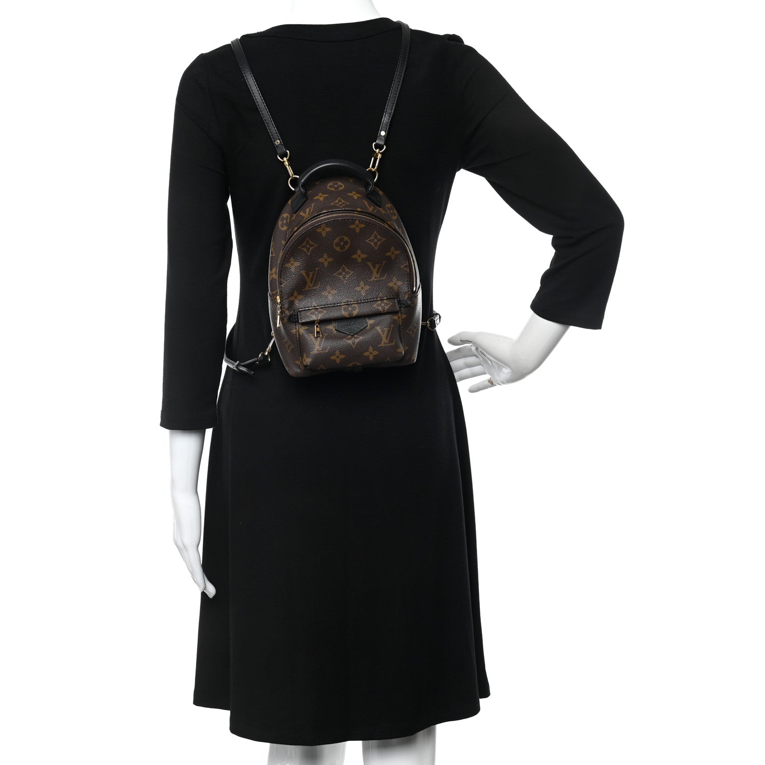 Louis Vuitton Monogram Palm Springs Backpack Mini 2 of 9