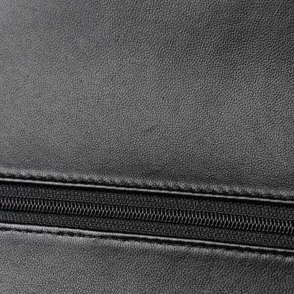 Chanel Lambskin Quilted Maxi Double Flap Black 15 of 17