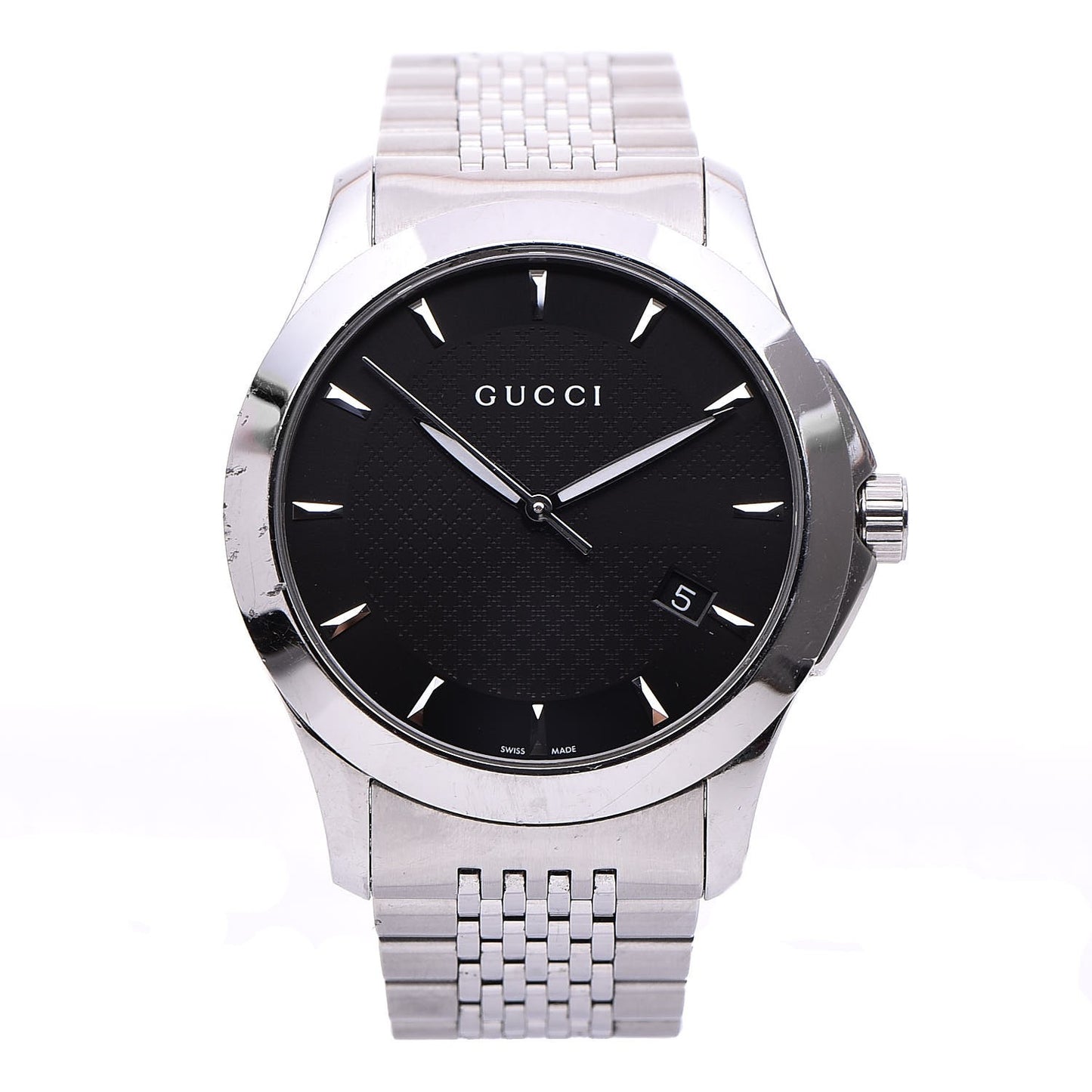 Stainless Steel 38mm G-Timeless Quartz Watch Black