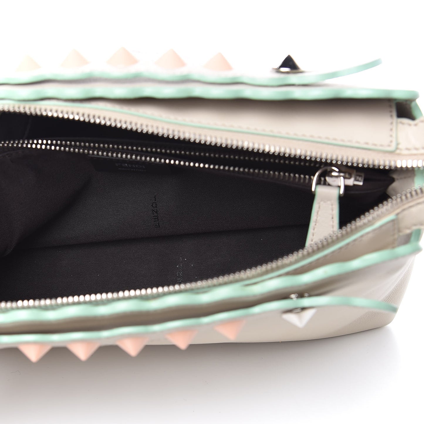 Vitello Dolce Scalloped Studded Medium By The Way Boston Bag Latte