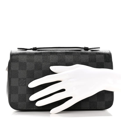 Louis Vuitton Damier Graphite Zippy XL Wallet 2 of 19