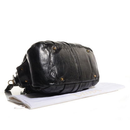 Chloe Leather Heloise Satchel Black 4 of 10