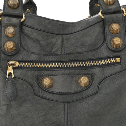 Balenciaga Agneau Giant 21 Gold Hardware Brief Anthracite 8 of 15