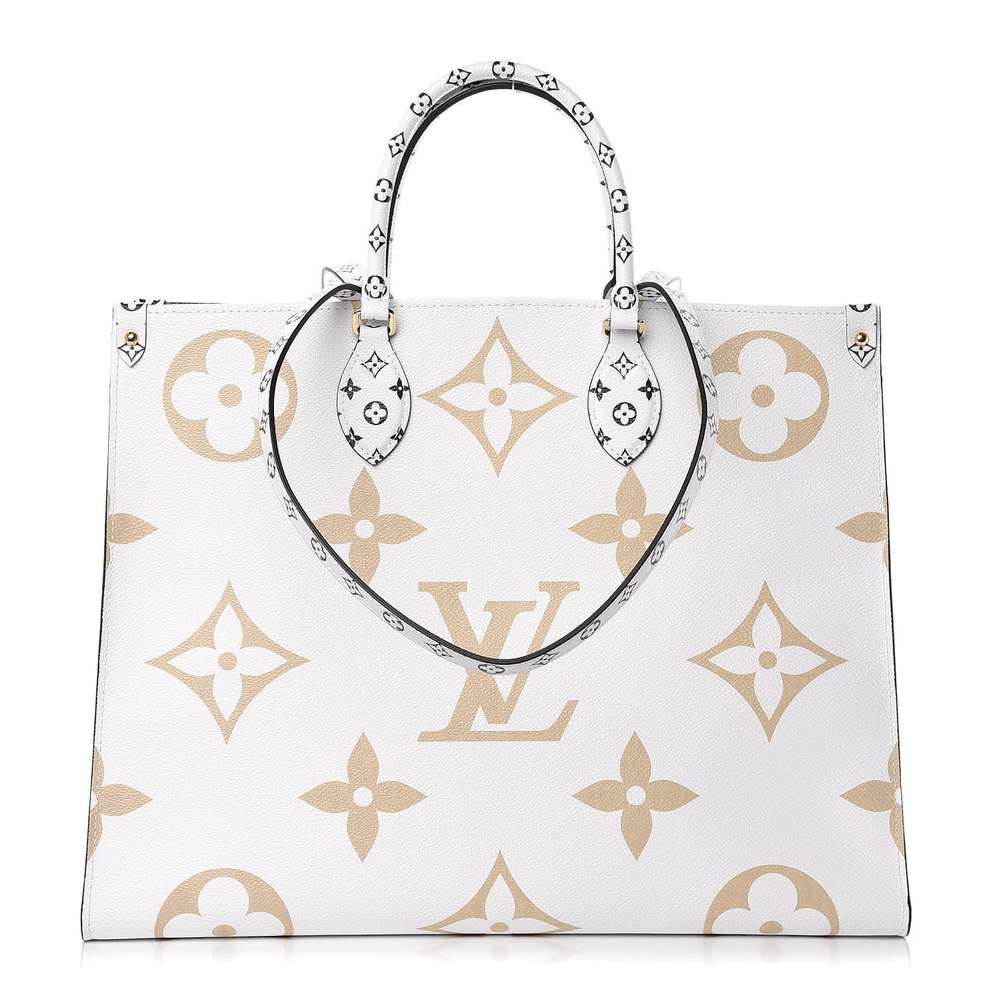 Monogram Giant Onthego GM Kaki Beige