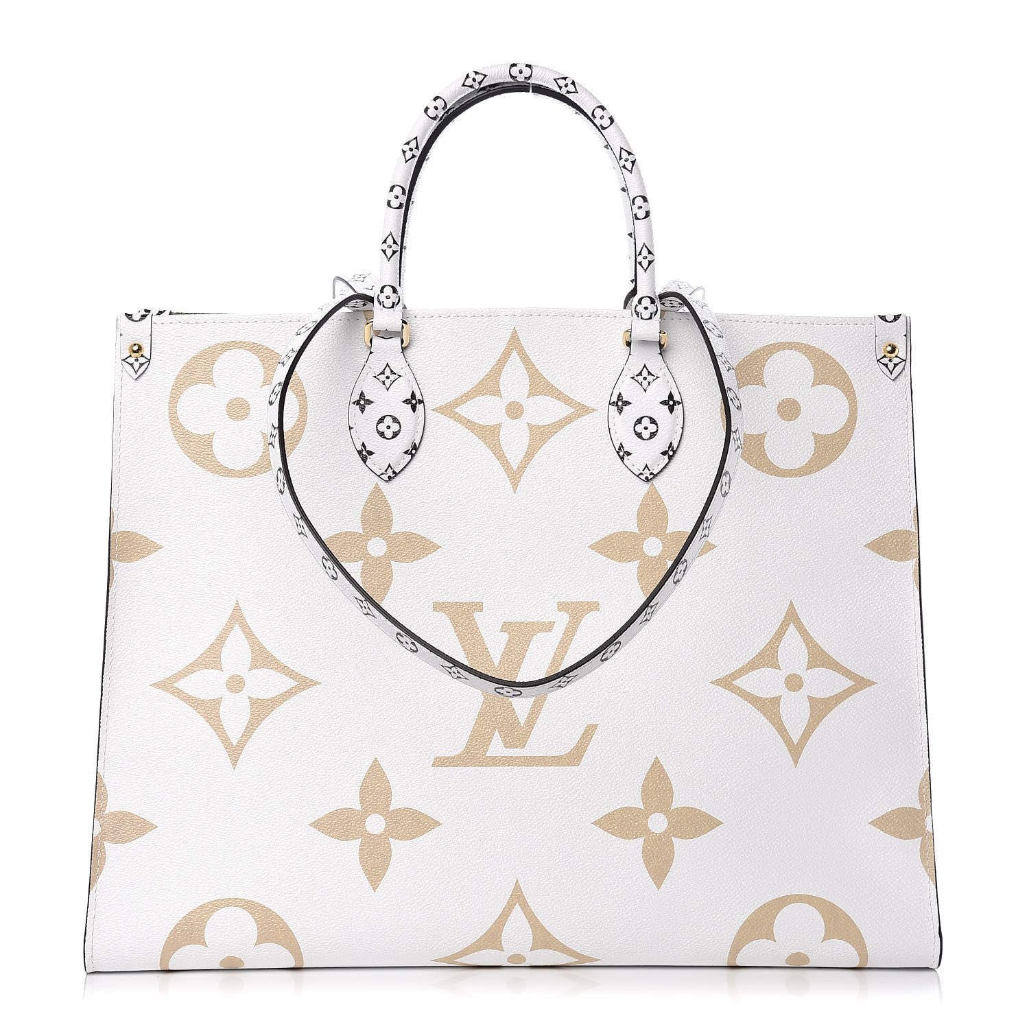 Louis Vuitton Monogram Giant Onthego GM Kaki Beige 1 of 10