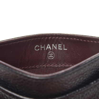 Chanel Caviar Quilted Card Holder Black 6 of 9