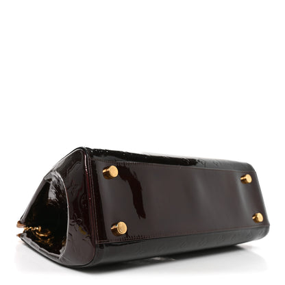 Louis Vuitton Vernis Brea GM Amarante 4 of 9