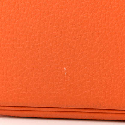 Hermes Taurillon Clemence Bolide 31 Orange 14 of 16