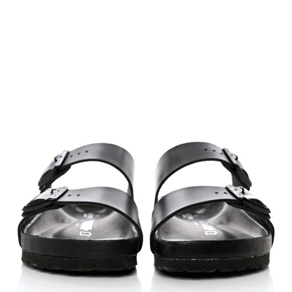 Valentino Garavani Calfskin VLTN Birkenstock Slide Sandals 40 Black 2 of 9