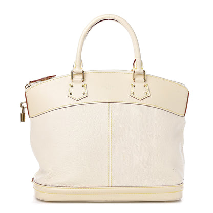 Louis Vuitton Suhali Lockit MM White 1 of 15
