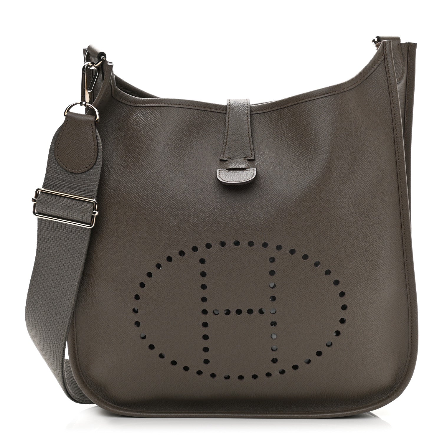 Hermes Epsom Evelyne III GM Etain 1 of 9