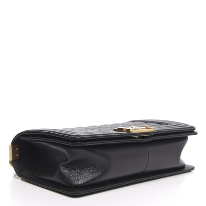 Chanel Caviar Quilted Medium Boy Flap Black 4 of 14