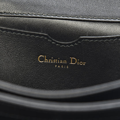 Christian Dior Calfskin Bee Clutch Black 6 of 8