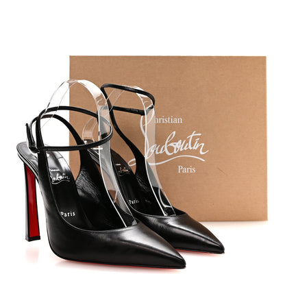 Christian Louboutin Kid Condora Strap 100 Pumps 41 Black 8 of 8