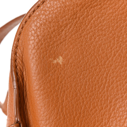 Chloe Calfskin Mini Marcie Round Crossbody Bag Brown Sugar 12 of 12