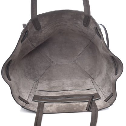 Celine Soft Grained Calfskin Small Belt Cabas Phantom Taupe 5 of 13