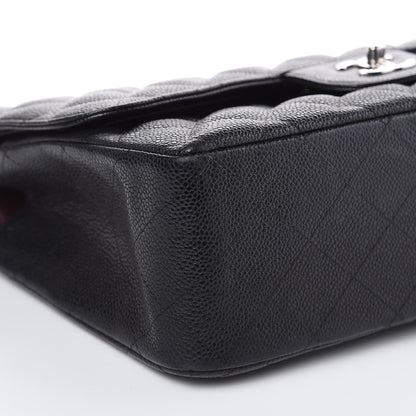 Chanel Caviar Quilted Jumbo Double Flap Black 8 of 14