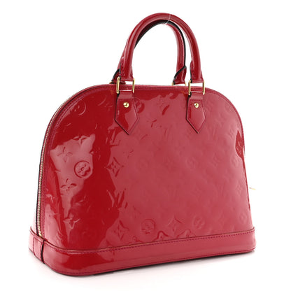 Louis Vuitton Vernis Alma PM Pomme D'Amour 3 of 9