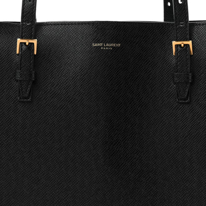 Saint Laurent Calfskin Large Shopping Tote Black 7 of 10
