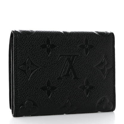 Louis Vuitton LOUIS VUITTON Empreinte Business Card Holder Black 3 of 6