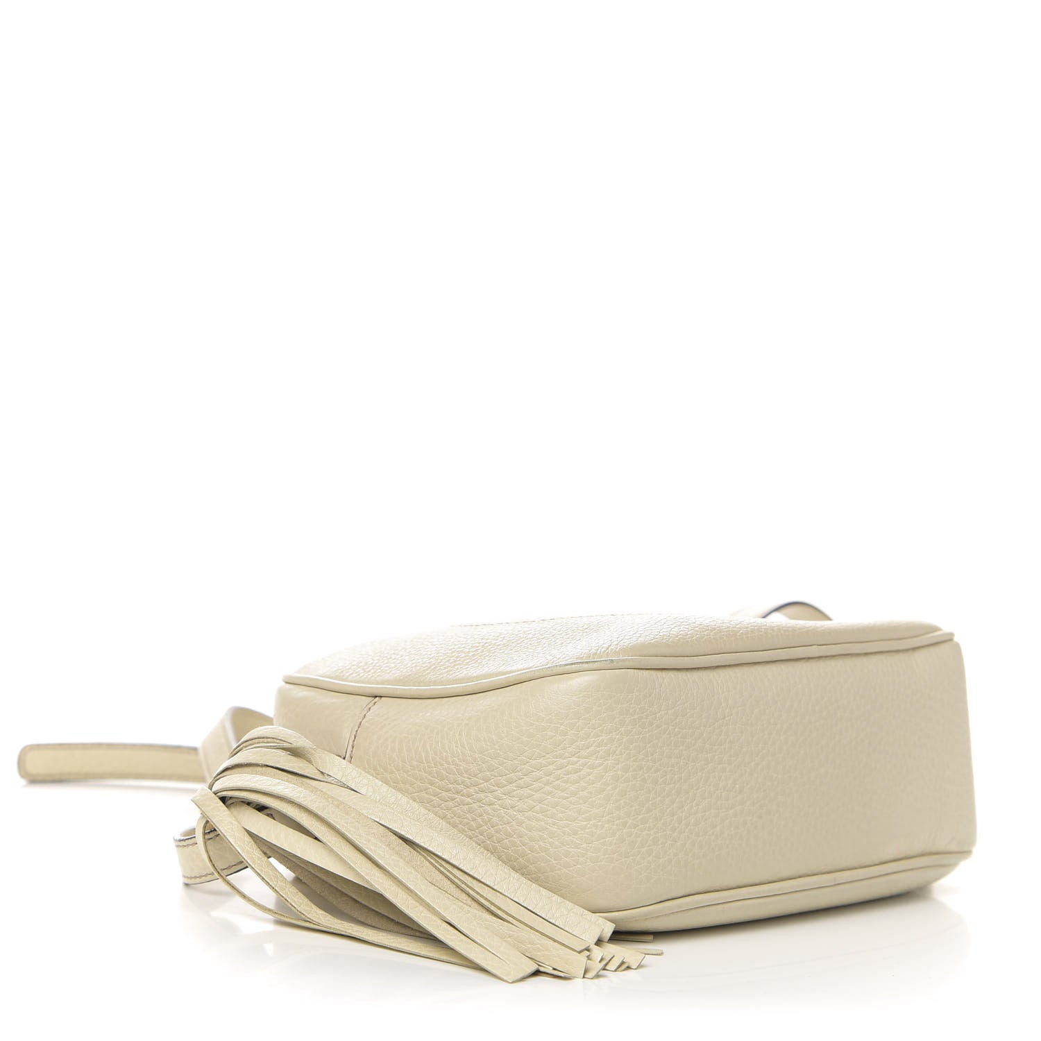 Gucci Pebbled Calfskin Small Soho Disco Bag Off White 4 of 10