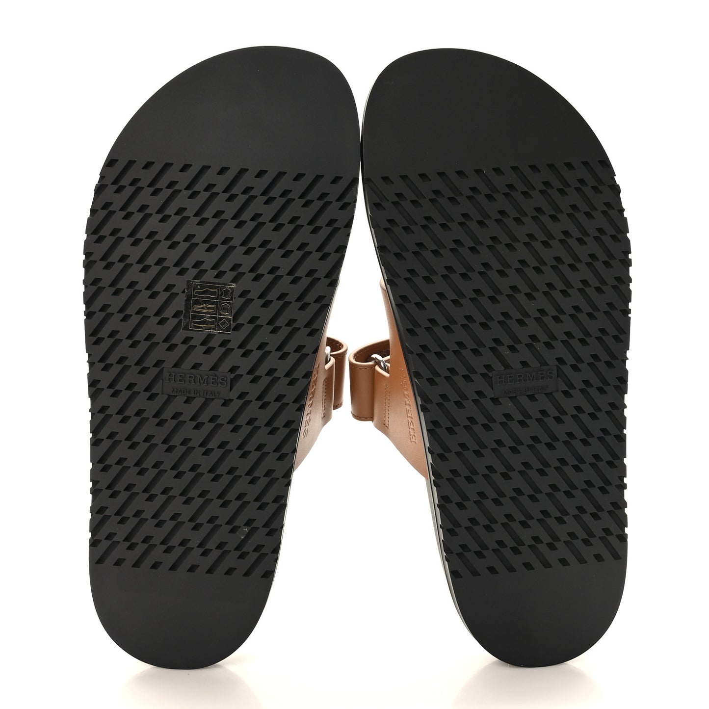 Calfskin Womens Chypre Sandals 38 Naturel