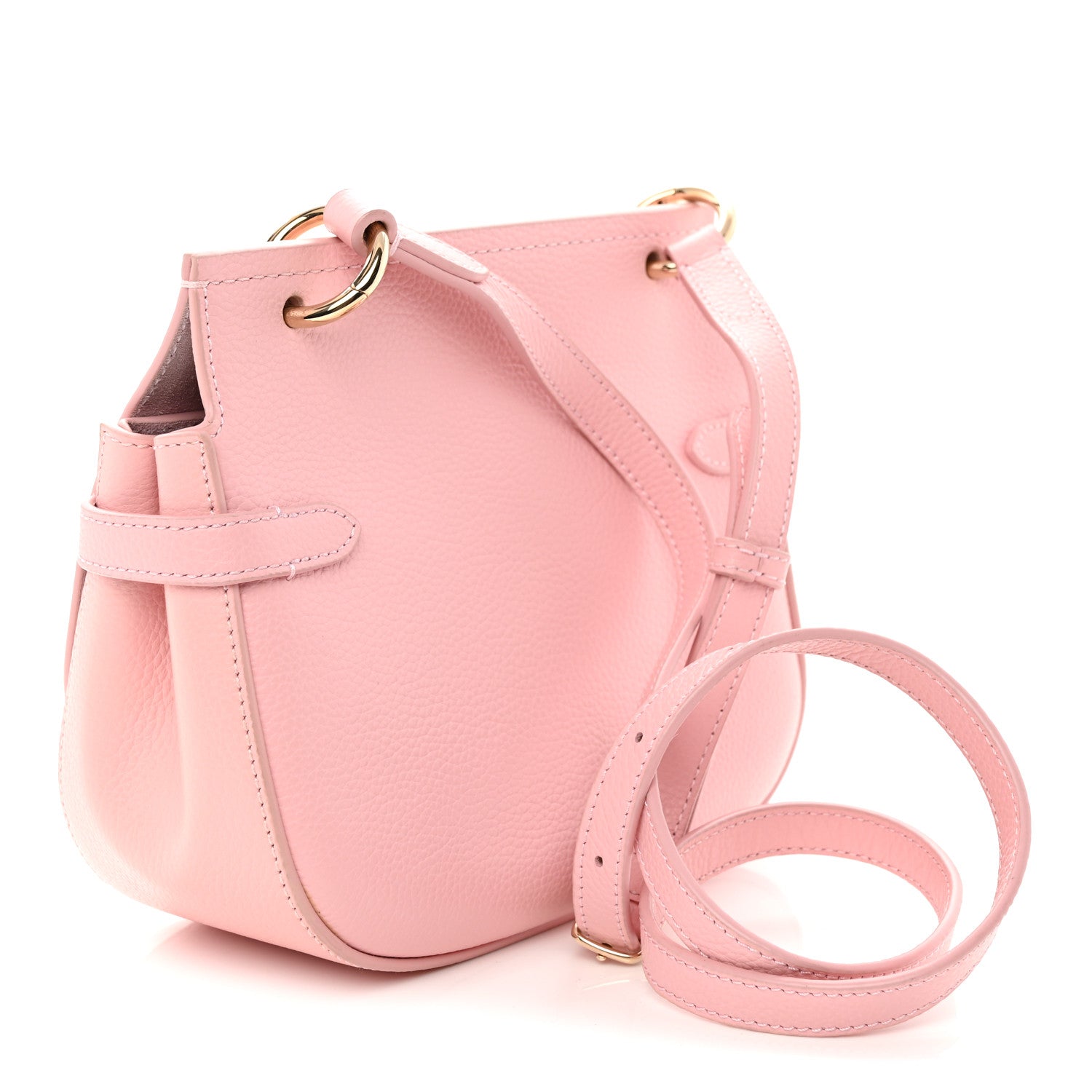 Mulberry Small Classic Grain Small Amberley Satchel Icy Pink 3 of 10
