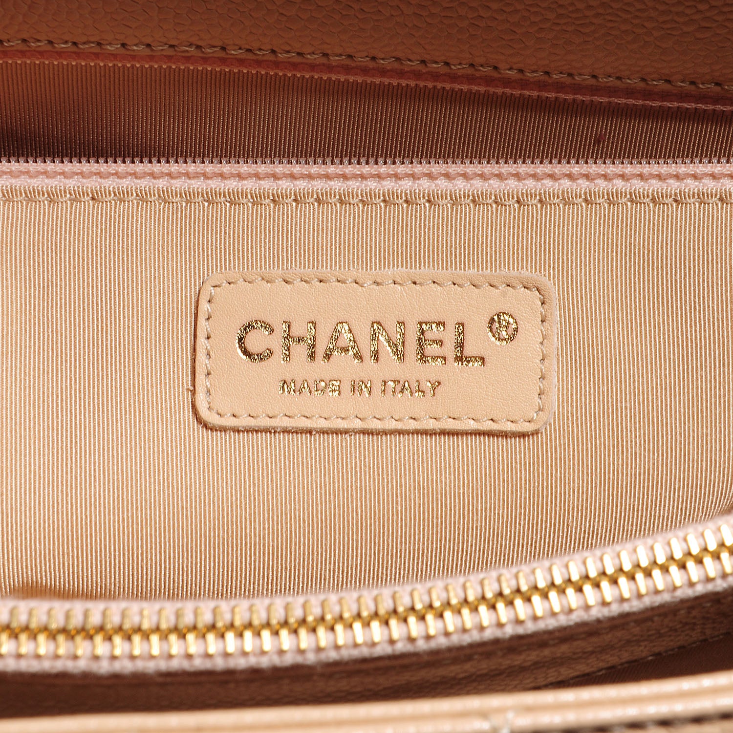 Chanel Caviar Grand Shopping Tote GST Beige Clair 6 of 7