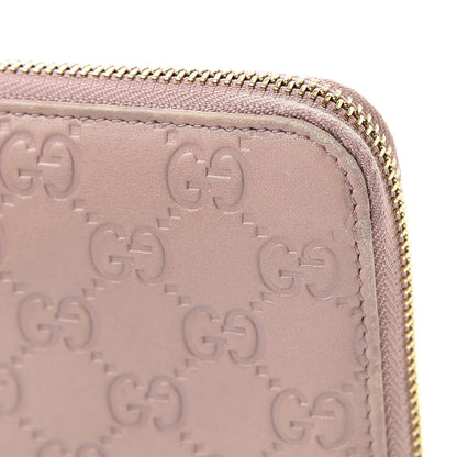 Gucci Guccissima Zip Around Wallet Pink 12 of 13