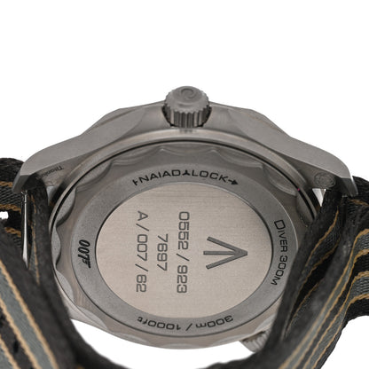 Omega Titanium Fabric 42mm Seamaster Diver 300M 007 Automatic Watch Black 210.92.42.20.01.001 4 of 5